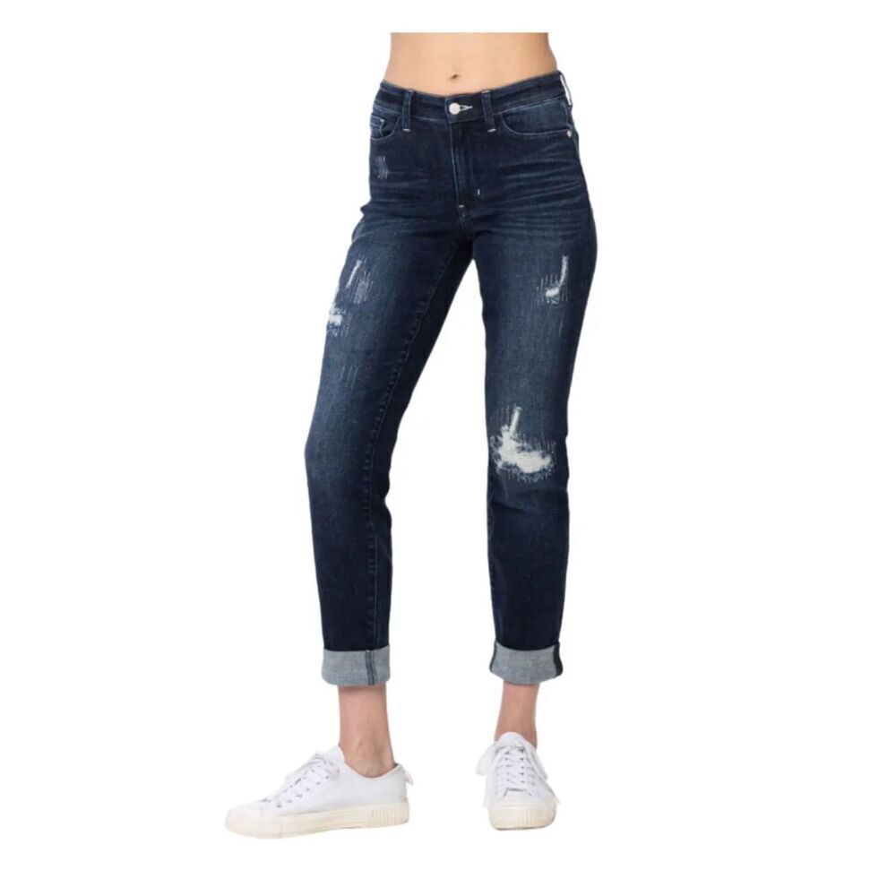 Judy Blue Dark Wash Ankle Jeans